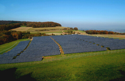 Solarkraftwerk Freiflächen Solarpark Schneeweiderhof