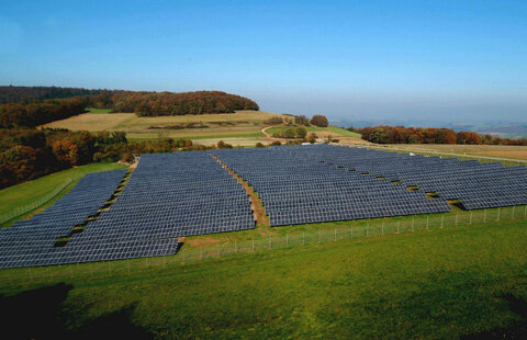 Solarkraftwerk Freiflächen Solarpark Schneeweiderhof Solarkraftwerk Freiflächen Solarpark Schneeweiderhof